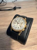 Vintage Ciny Chronograaf - Verguld & Werkend, Sieraden, Tassen en Uiterlijk, Horloges | Heren, Ophalen of Verzenden, Goud, Polshorloge
