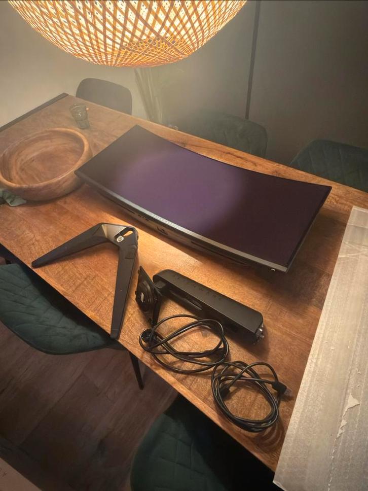 Alienware AW3423DWF 1440P 165hz OLED (garantie), Computers en Software, Monitoren, Nieuw, 151 t/m 200 Hz, DisplayPort, Gaming