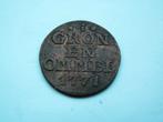 GRONINGEN en OMMELANDEN.  Duit - 1771, Verzenden, Vóór koninkrijk, Overige waardes, Losse munt