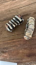 2 x schelpen armband, Ophalen, Zo goed als nieuw, Overige materialen