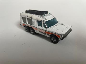 Range Rover, 6-asser 4x6 Carmichael Matchbox brandweer 1/50 beschikbaar voor biedingen