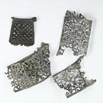 Tinnen stukken van kisten, hoogte 29mm  b833, Ophalen of Verzenden