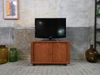 Jaren 80 Dyrlund Deens Design Dressoir Teak | Lage TV Kast, 100 tot 150 cm, Ophalen of Verzenden, Overige houtsoorten, Mid Century Deens Design Vintage Retro Scandinavisch