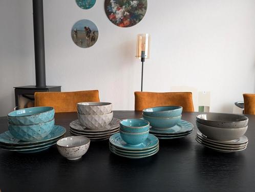 Borden en schaaltjes van de Xenos, Huis en Inrichting, Keuken | Servies, Gebruikt, Bord(en), Overige stijlen, Ophalen of Verzenden