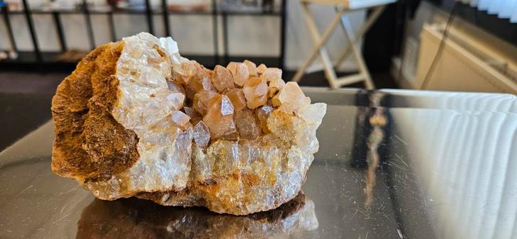 Golden healer cluster 1, Verzamelen, Mineralen en Fossielen, Ophalen of Verzenden