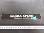 sticker SIGMA SPORT fahrradcomputer fiets computer, Ophalen, Zo goed als nieuw, Bedrijf of Vereniging