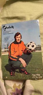 Ton Thie Quick Postkaart - ADO Den Haag spelerskaart ansicht, Ophalen of Verzenden, Gebruikt, Overige binnenlandse clubs, Poster, Plaatje of Sticker