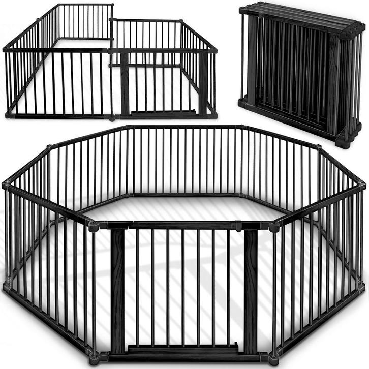 Box grondbox afscherming veiligheidshek hout GRATIS BEZORGD!, Kinderen en Baby's, Boxen, Nieuw, Overige vormen, Verzenden