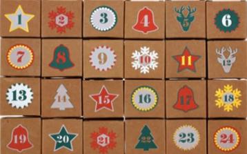 Adventkalender parfumsamples  beschikbaar voor biedingen