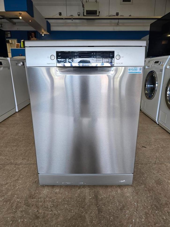 Bosch Serie 4 Super Silence vrijstaande vaatwasser | ZGAN!, Witgoed en Apparatuur, Vaatwasmachines, Zo goed als nieuw, Vrijstaand