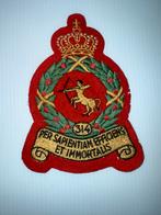 314 Squadron Patch - Grote Versie, Ophalen of Verzenden, Luchtmacht, Nederland, Embleem of Badge