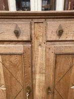 Stoer landelijk Frans eiken kast dressoir, Antiek en Kunst, Antiek | Meubels | Kasten, Ophalen