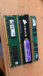 Drie stuks 1gb ddr3 ram modules, Desktop, Ophalen of Verzenden, Zo goed als nieuw, DDR3