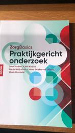 Chris Kuiper - Zorgbasics praktijkgericht onderzoek, Ophalen of Verzenden, Zo goed als nieuw, Chris Kuiper; Henk Rosendal; Joan Verhoef; Karin Neijenhuis; ...