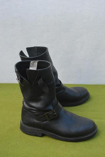 Zwart leren Triumph motorlaarzen / boots maat 44 beschikbaar voor biedingen