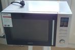 Inventum Combi Magnetron (MN325CS) RVS/zwart, Witgoed en Apparatuur, Magnetrons, Ophalen, Combimagnetron, Gebruikt, Draaiplateau