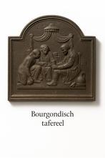 Haardplaat " Bourgondisch tafereel ", Ophalen