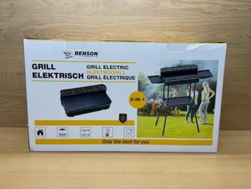 Grill electrisch luxe 2 in 1. beschikbaar voor biedingen