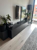 Tv meubel zwart ,zo goed als nieuw., Ophalen, 150 tot 200 cm, Zo goed als nieuw, Minder dan 100 cm