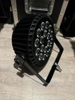 4x led par 18x18w rgbwauv, Ophalen of Verzenden, Zo goed als nieuw, Licht, Kleur
