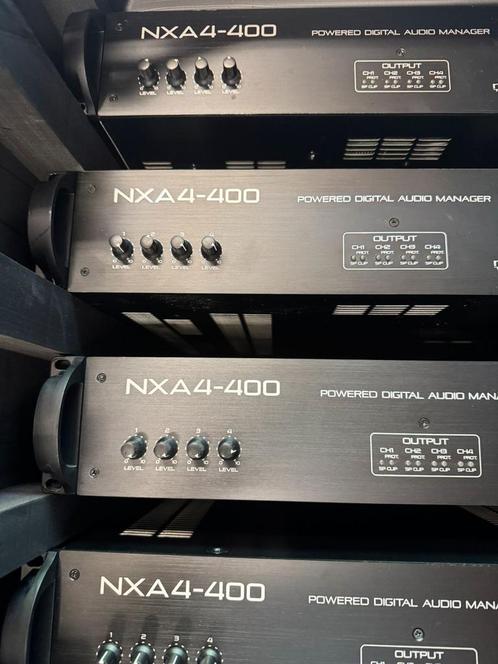 Ecler NXA4-400 versterker, Audio, Tv en Foto, Professionele Audio-, Tv- en Video-apparatuur, Zo goed als nieuw, Audio, Ophalen of Verzenden