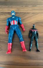 Marvel actie figuren Hasbro Captain America en Spider-Man, Ophalen of Verzenden, Zo goed als nieuw
