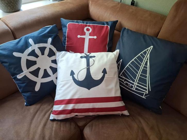 Nieuwe leuke bootkussens!! (50x50), Watersport en Boten, Bootonderdelen, Nieuw, Ophalen of Verzenden