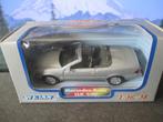 1:38 Mercedes Benz CLK Cabrio - Welly zilvergrijsmetallic, Ophalen of Verzenden, Nieuw