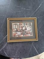 Ingelijste Anton Pieck Print, Ophalen of Verzenden