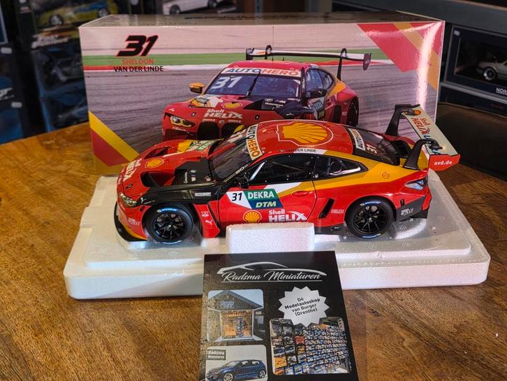 Bmw M4 GT3 " Sheldon van der linde - 1:18 Minichamps, Hobby en Vrije tijd, Modelauto's | 1:18, Nieuw, Auto, MiniChamps, Ophalen of Verzenden