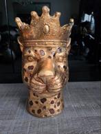 Goudkleurige leeuwenkop met kroon, Ophalen of Verzenden, Nieuw, Dier