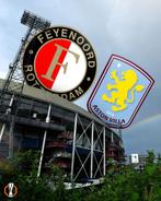 1x Feyenoord - Aston Villa Kaart Vak J, Verzamelen, Sportartikelen en Voetbal, Ophalen of Verzenden, Nieuw, Feyenoord, Overige typen