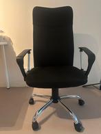 Adjusted office chair, Huis en Inrichting, Bureaustoelen, Ophalen, Zo goed als nieuw, Zwart