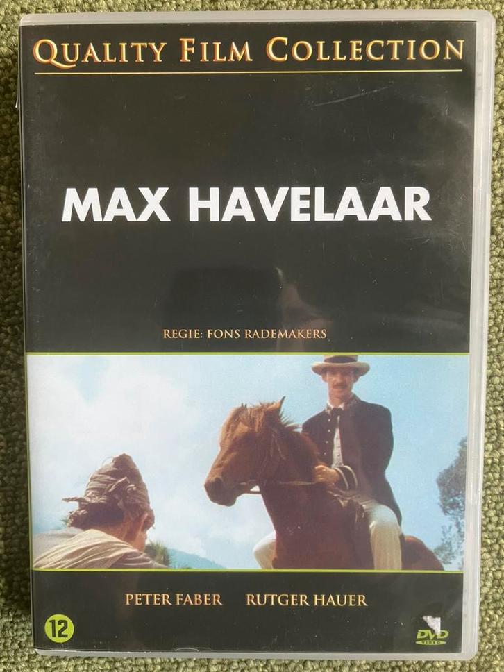 DVD Max Havelaar (Peter Faber & Rutger Hauer), Cd's en Dvd's, Dvd's | Nederlandstalig, Zo goed als nieuw, Film, Drama, Vanaf 12 jaar