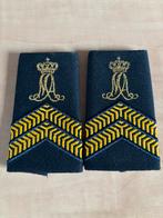 Set rangen korporaal-1 kma voor avond tenue, Verzamelen, Militaria | Algemeen, Ophalen of Verzenden, Landmacht, Nederland, Embleem of Badge