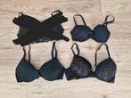 Drie bh's, Kleding | Dames, Ondergoed en Lingerie, Hunkemöller, Ophalen of Verzenden, Zwart, BH