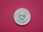 Penning houten token., Verzenden, Overige materialen, Buitenland
