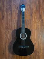 Lapaz Gitaar Zwart met Standaard, Ophalen of Verzenden, Gebruikt, Klassieke of Spaanse gitaar