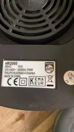Philips HR2095 Glazenbeker met dop en messen, Ophalen of Verzenden, Gebruikt