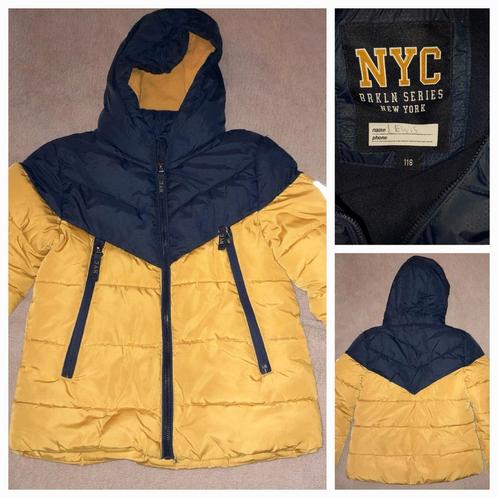 NYC Jongens Winterjas Maat 116, Kinderen en Baby's, Kinderkleding | Maat 116, Gebruikt, Jongen, Jas, Ophalen of Verzenden