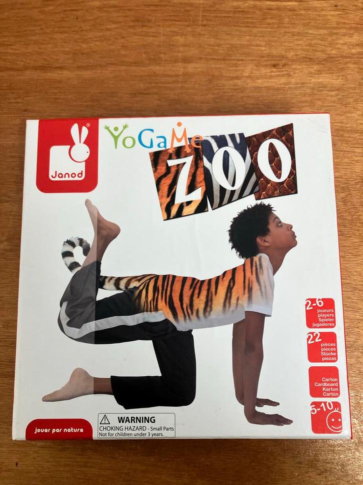 Janod YoGaMe Zoo - Educatief Spel, Kinderen en Baby's, Speelgoed | Buiten | Speeltoestellen, Zo goed als nieuw, Overige typen