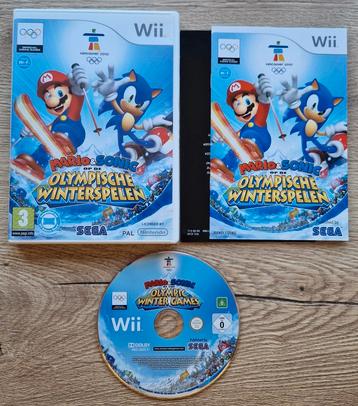 Mario & Sonic op de Olympische Winterspelen wii compleet  beschikbaar voor biedingen