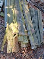 Gratis gebruikt schutting hout en palen, Ophalen, Zo goed als nieuw, 250 cm of meer, Planken