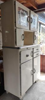 Vintage Franse Keuken Kast, Verzamelen, Retro, Ophalen of Verzenden, Huis en Inrichting