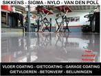 2K Epoxy Garage vloercoating 80m2(13,5kg) Egaline betonverf, Doe-het-zelf en Verbouw, Nieuw, 2 componenten Epoxy PU vloercoating Gietvloer Egaline Egaliseren