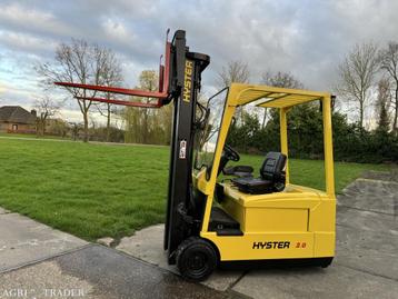 Hyster 2000KG elektrisch triplex Sideshift vorkversteller beschikbaar voor biedingen