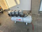 Jun Air whisp air stille compressor 4 kops, Doe-het-zelf en Verbouw, Compressors, Ophalen, Zo goed als nieuw, Geluidgedempt, 10 bar of meer