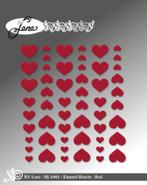 Strass-steentjes hartjes - By lene, Ophalen of Verzenden, Nieuw, Overige thema's, Overige typen