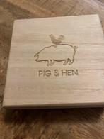 Pig and Hen Armband Heren Maat M - Nieuw!, Sieraden, Tassen en Uiterlijk, Armbanden, Ophalen of Verzenden, Nieuw, Zwart, Overige materialen