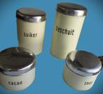 Brabantia Keukenset~Suiker~Cacao~Beschuit~Koffie Jaren 50, Ophalen of Verzenden